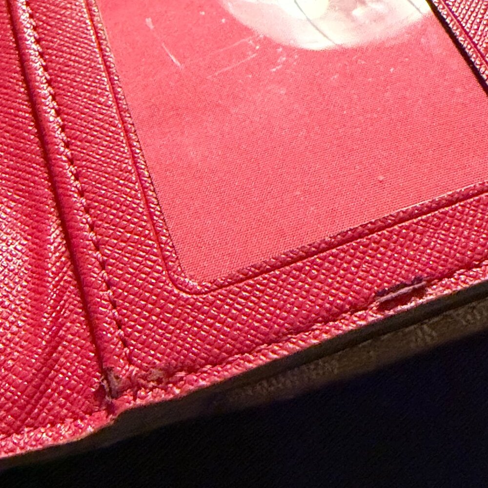 Coach Peyton Signature Monogram Continental Wallet - Picture 11 of 13